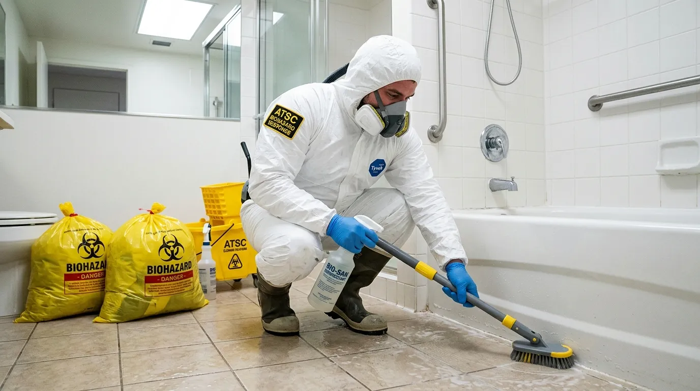 Decontamination equipment deployed for Blood Cleanup in Nazareth